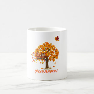 Citrouille Automne Chute Café Mug - Cosy Seaso