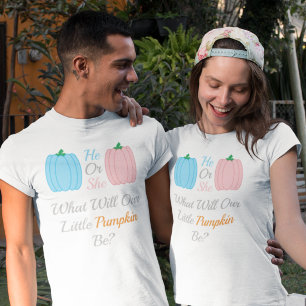 Citrouille Automne Sexe Révélation T-shirt