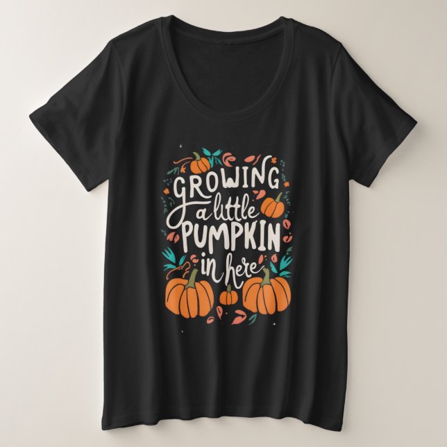 Citrouille Bumpkin Halloween Maternité (Design devant)
