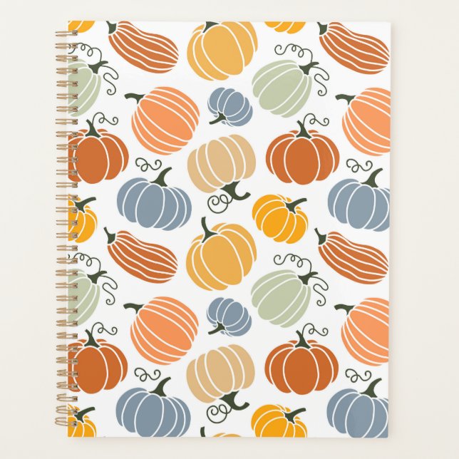 Citrouille coloré Motif gourd  (Devant)