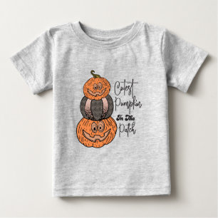 Citrouille Cutest Dans Le Patch Baby T-Shirt