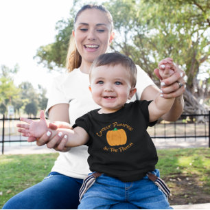 Citrouille Cutest Dans Le Patch Baby T-Shirt