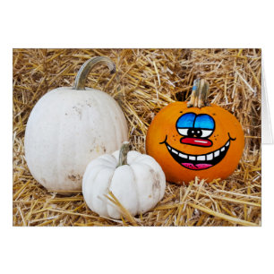 citrouille de chute amusant