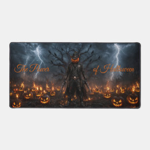 Citrouille de sheriff cowboy d'Halloween effrayant