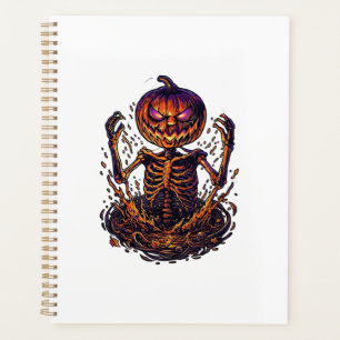 Citrouille d'Halloween squelette Portail de Magie
