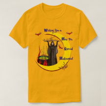 Citrouille d'or (Unisex) T-shirt d'Halloween