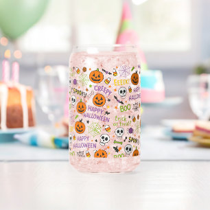 Citrouille éffrayant et amusant - Motif Halloween 