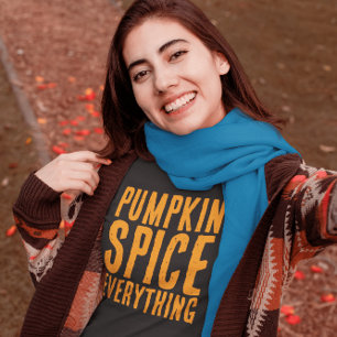 CITROUILLE ÉPICEZ TOUT L'AUTOMNE T-SHIRTS