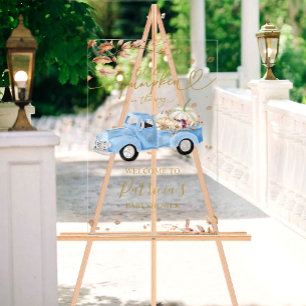 Citrouille Fall Boy Baby shower Affiche de bienven