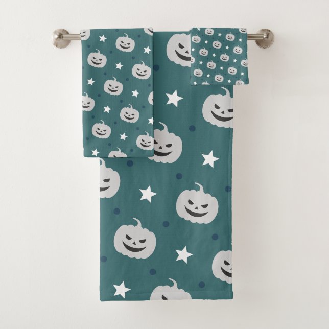 Citrouille Halloween Motif sans couture (En situation)