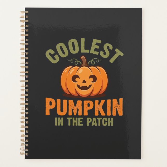 Citrouille la plus cool du patch Design Halloween (Devant)