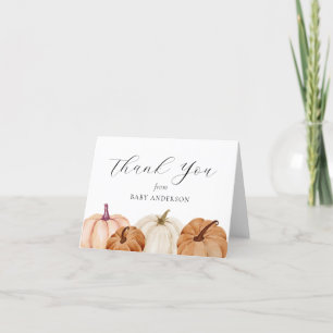 Citrouille Merci bébé