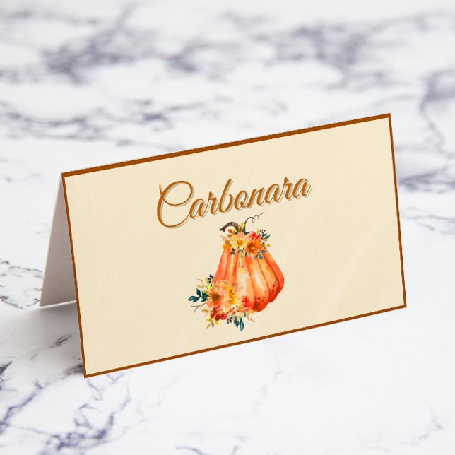 Citrouille Patch Anniversaire Étiquette alimentair (Pumpkin Patch Birthday Food Label)