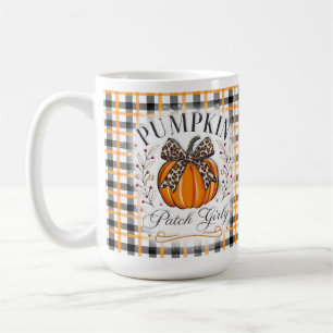 Citrouille Patch Girly Fall Coffee Mug