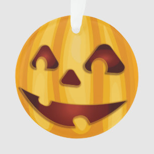 Citrouille sculpté souriant design Halloween