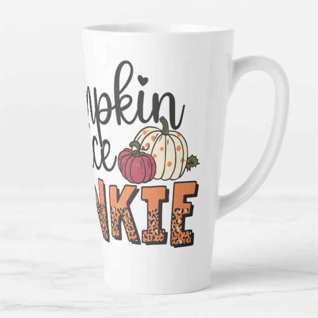 Citrouille Spice Junkie Latte Mug (Droite)