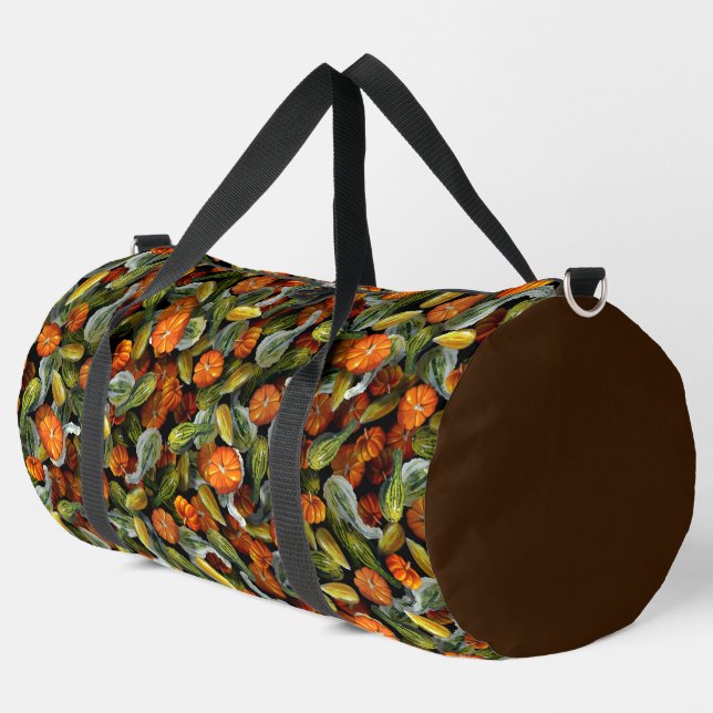 Citrouille, Squash Sac à duffel de récolte d'autom (Coin gauche)