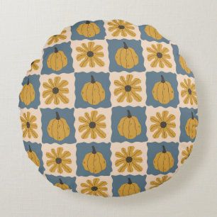 Citrouille tiré main cochez le Coussin d'impressio