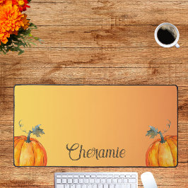 Citrouilles de décoration d'automne personnalisés