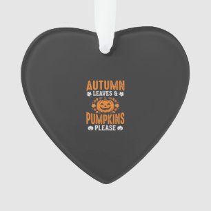 Citrouilles de feuilles d'automne S'il vous plaît