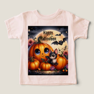 Citrouilles et Chauves-Souris d'Halloween