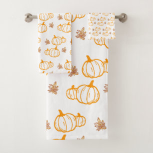 Citrouilles et Feuilles de la récolte d'automne