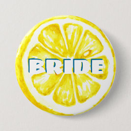 Citrus Bachelorette | Lemon Bride Button