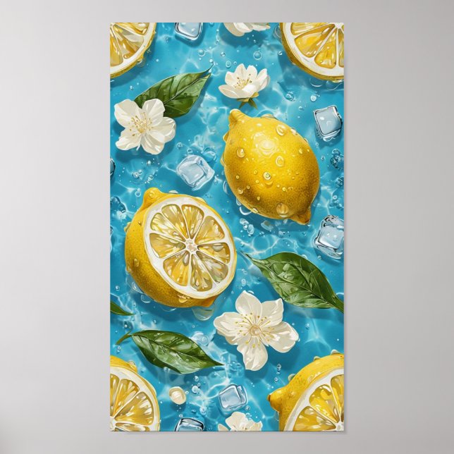 Citrus Bloom Freshness Poster (Vorne)