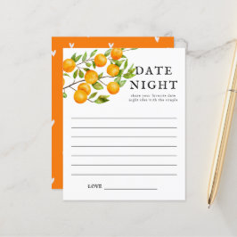 Citrus Brautparty Date Night Ideas