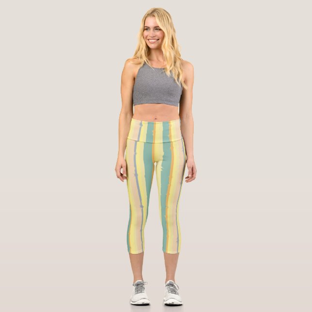 Citrus Capri Leggings (Vorderseite)