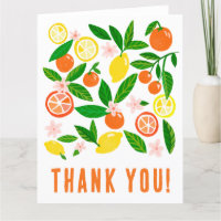 Citrus Celebration Custom Colorful Bold Groß