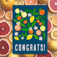 Citrus Celebration Custom Colorful GLÜCKWÜNSCHE