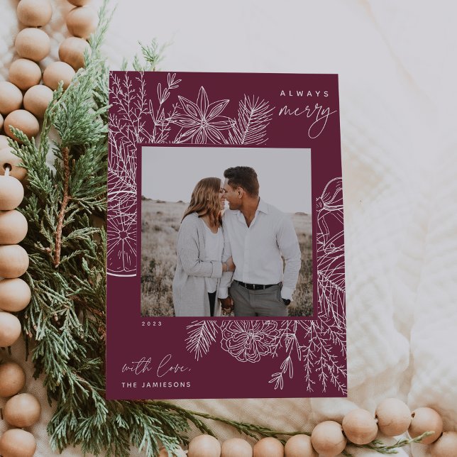 Citrus et épices | Toujours Joyeuse Carte de vacan (Créateur téléchargé)