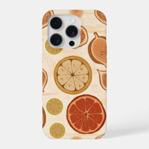 Citrus & Fig Mediterrane Küche Botanical iPhone 15 Pro Hülle