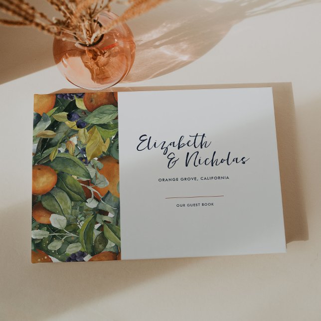 Citrus Floral | Botanische Hochzeit Gästebuch (Von Creator hochgeladen)