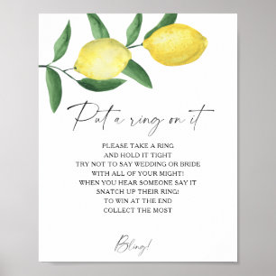 Citrus - Frühling, lege es fest Spiel Poster