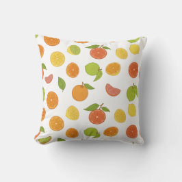 Citrus Fruit Pattern Kissen