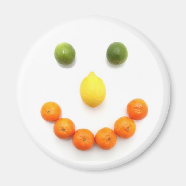Citrus Fruit Smile Magnet (Vorne)