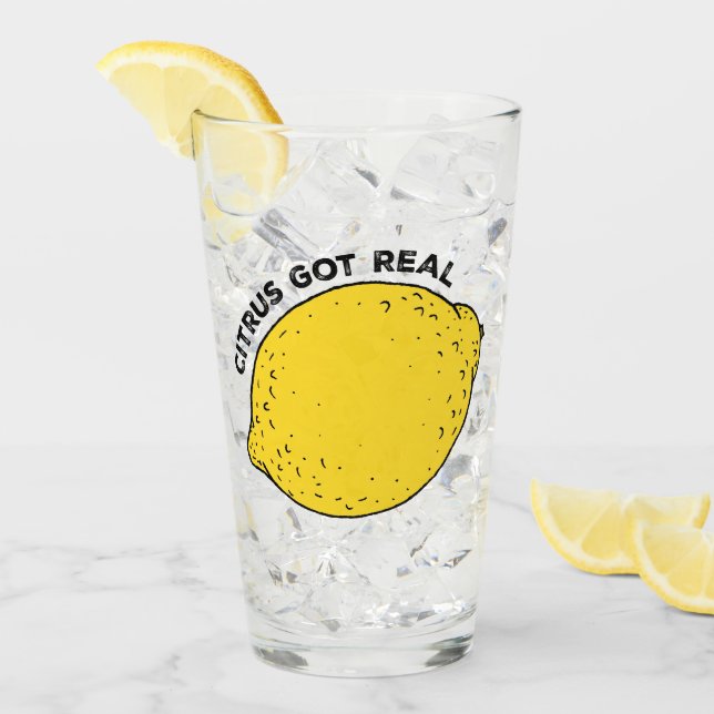 Citrus Got Real Glas (Vorderseite Ice)