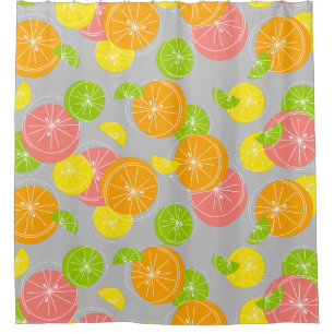 Citrus Group rideau de douche blanc