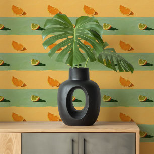 Citrus Harmony: Moderne Hintergrundbilder Minimali Tapete