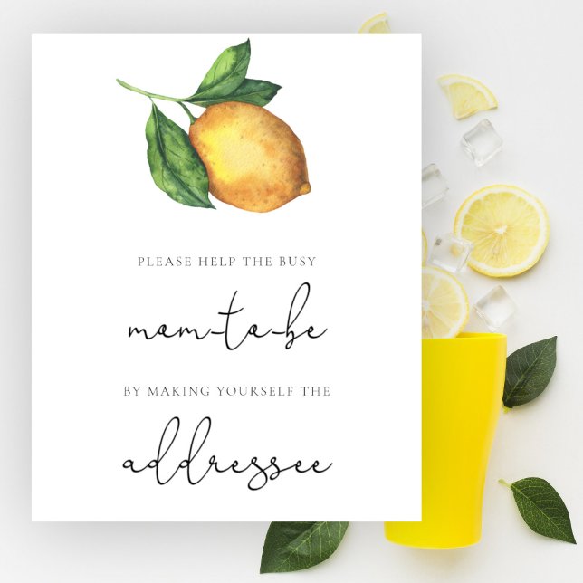 Citrus hilft der betrieblichen Mama, einen Umschla Poster (Von Creator hochgeladen)