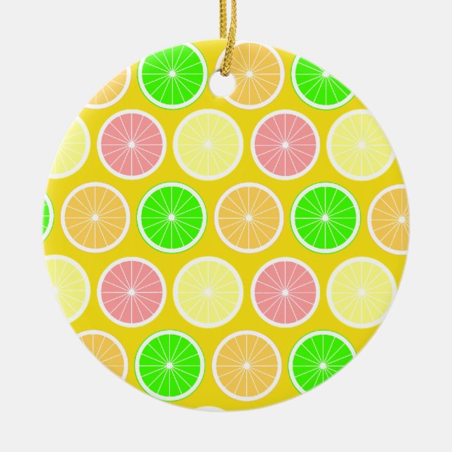 Citrus Keramikornament (Vorne)