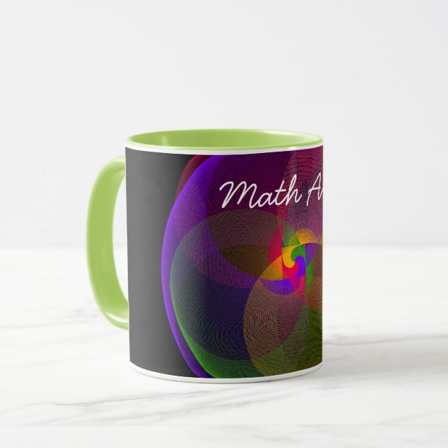 Citrus Kiwi Smoothie Café Mug (Devant gauche)