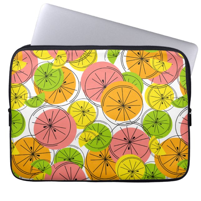 Citrus Laptop Ärmel Laptopschutzhülle (Vorderseite)