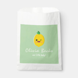 Citrus Lemon Baby Shower Geschenktütchen