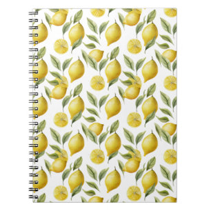 Citrus Lemon Limon Notizblock
