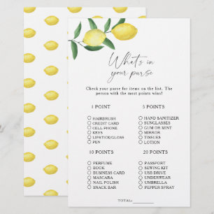 Citrus Limone - Was ist in deinem Taschenspiel