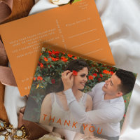 Citrus Minimalistisch Orange Wedding Foto Vielen D