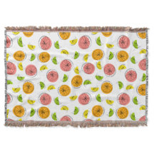 Citrus Multi-Wurfdecke